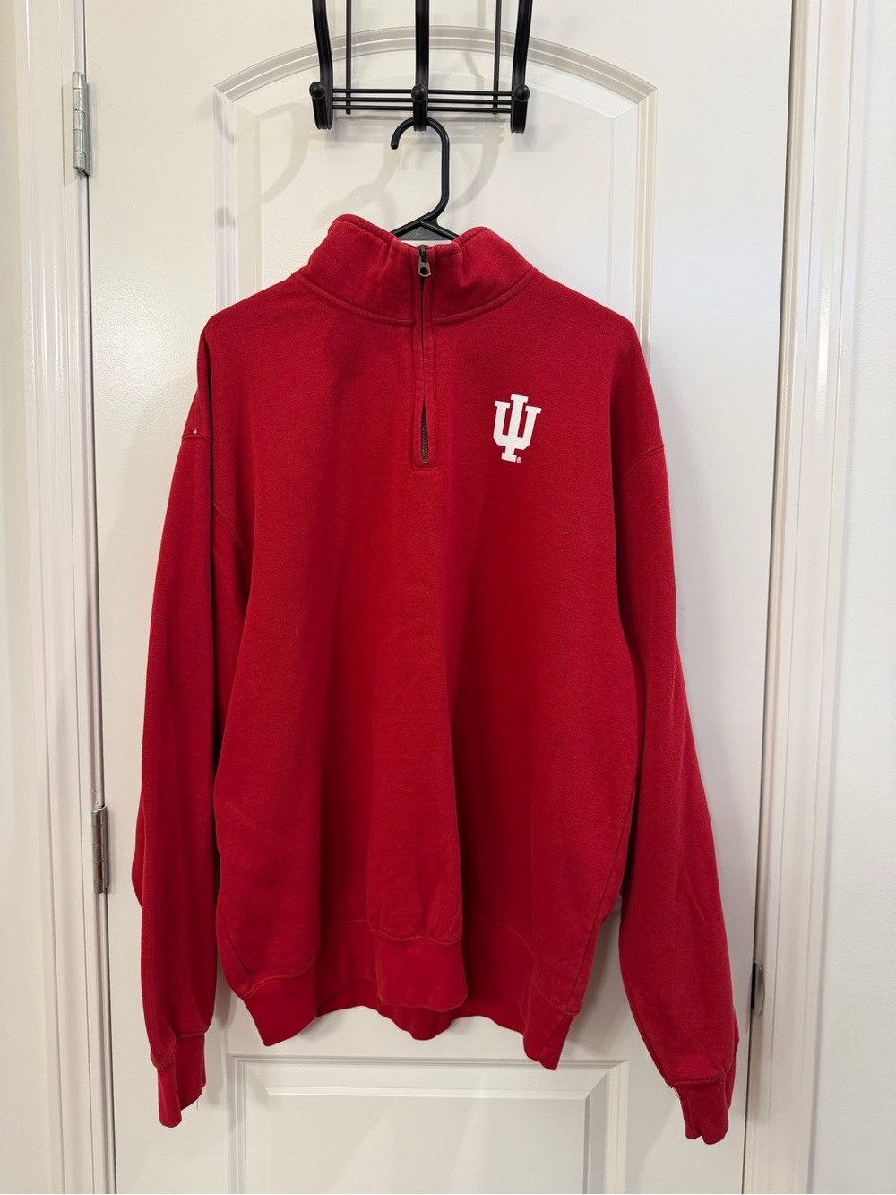 Blue 84 Indiana University Red Quarter-Zip Pullover